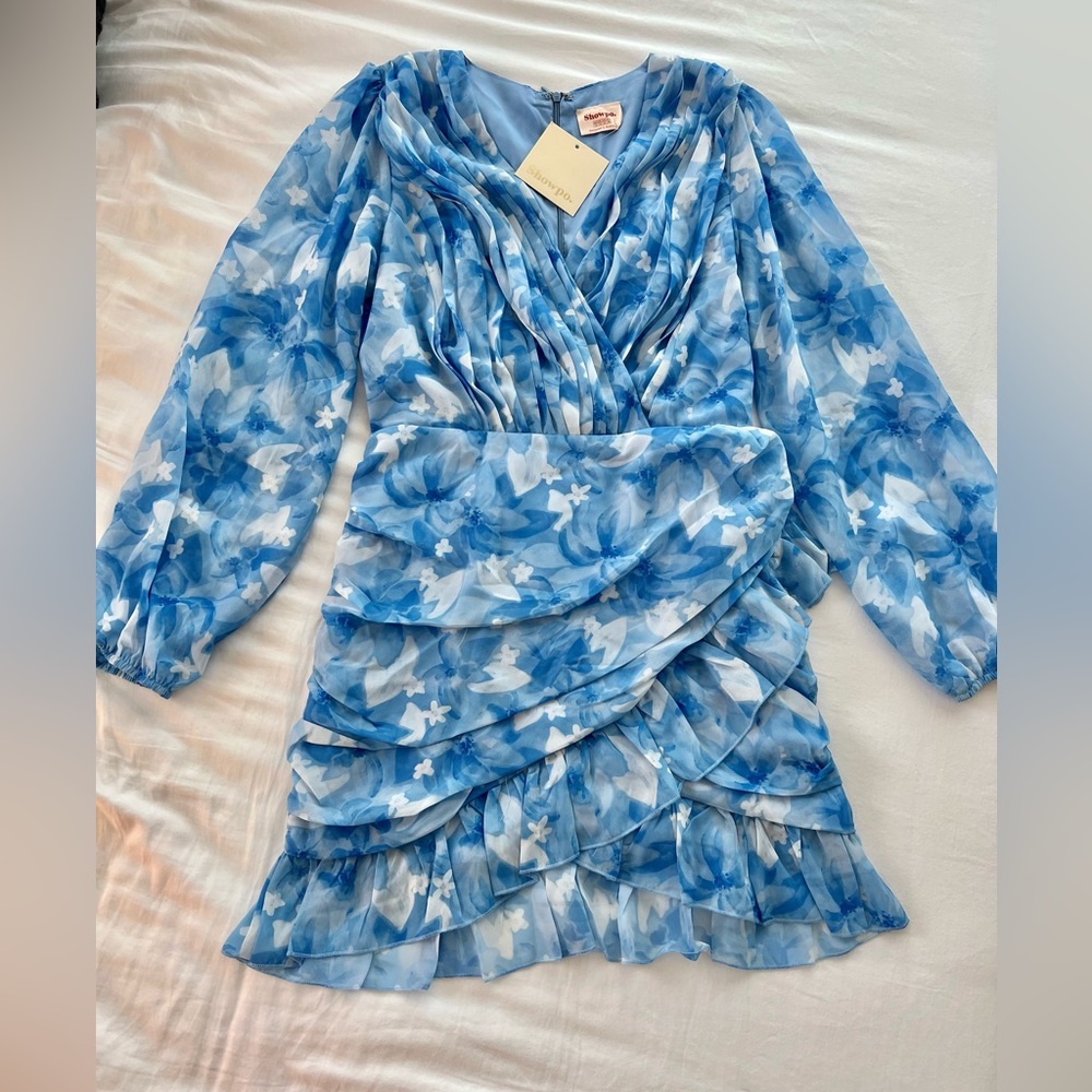 Showpo “can I be your honey” dress- size 8